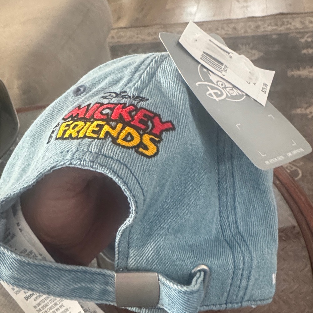 Disney Character Denim Cap NWT - Picture 2 of 4